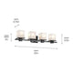 Tully 32" 4-Light Vanity Light