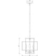 Z-Lite - Titania 4-Light Pendant - Lights Canada