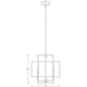 Z-Lite - Titania 4-Light Pendant - Lights Canada