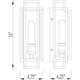 Z-Lite - Titania 1-Light Sconce - Lights Canada