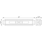 Z-Lite - Titania 2-Light Vanity Light - Lights Canada