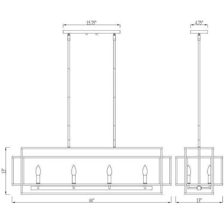 Z-Lite - Titania 8-Light Pendant - Lights Canada