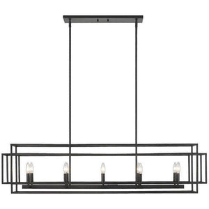 Z-Lite - Titania 10-Light Linear Suspension - Lights Canada