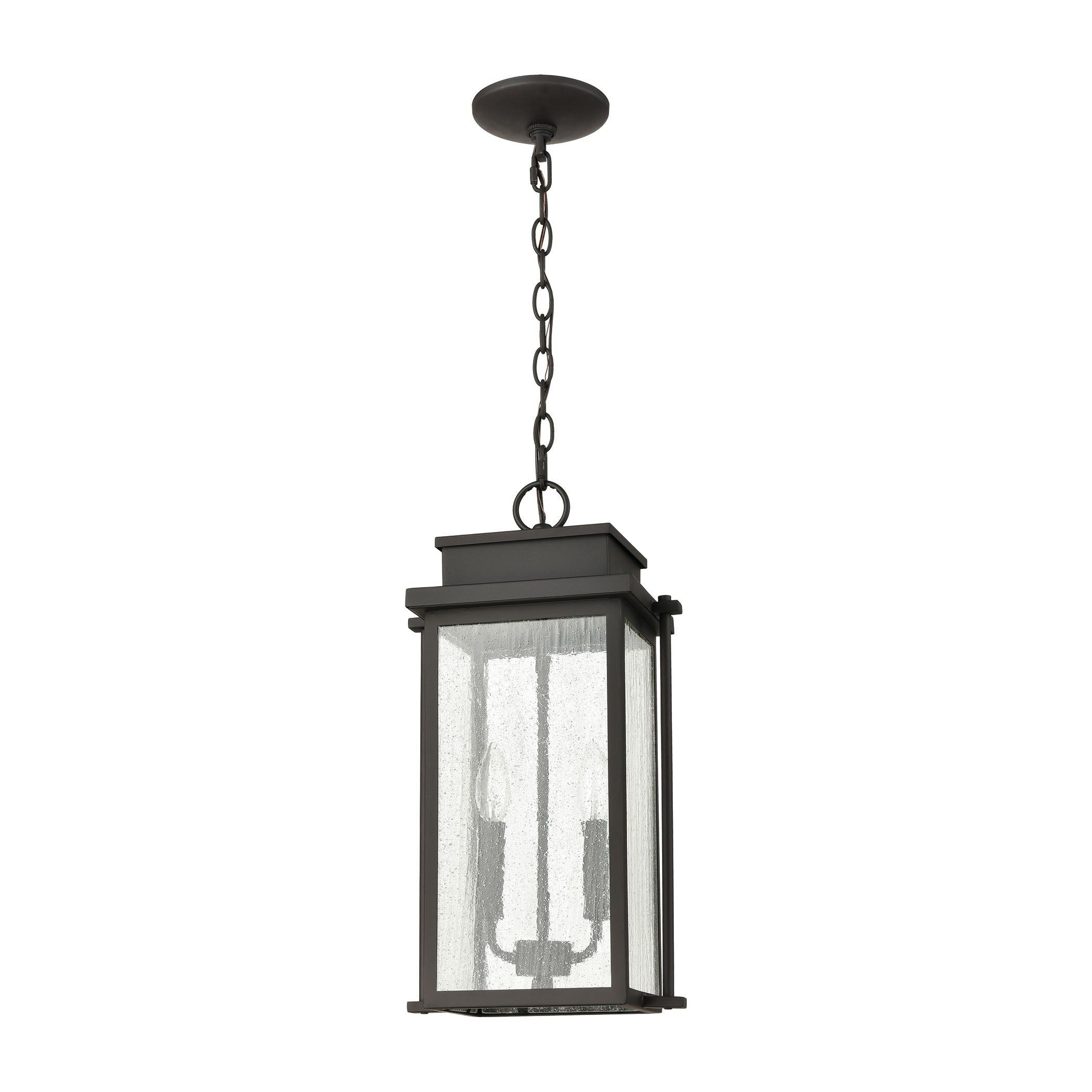 Braddock 10" Wide 2-Light Outdoor Pendant