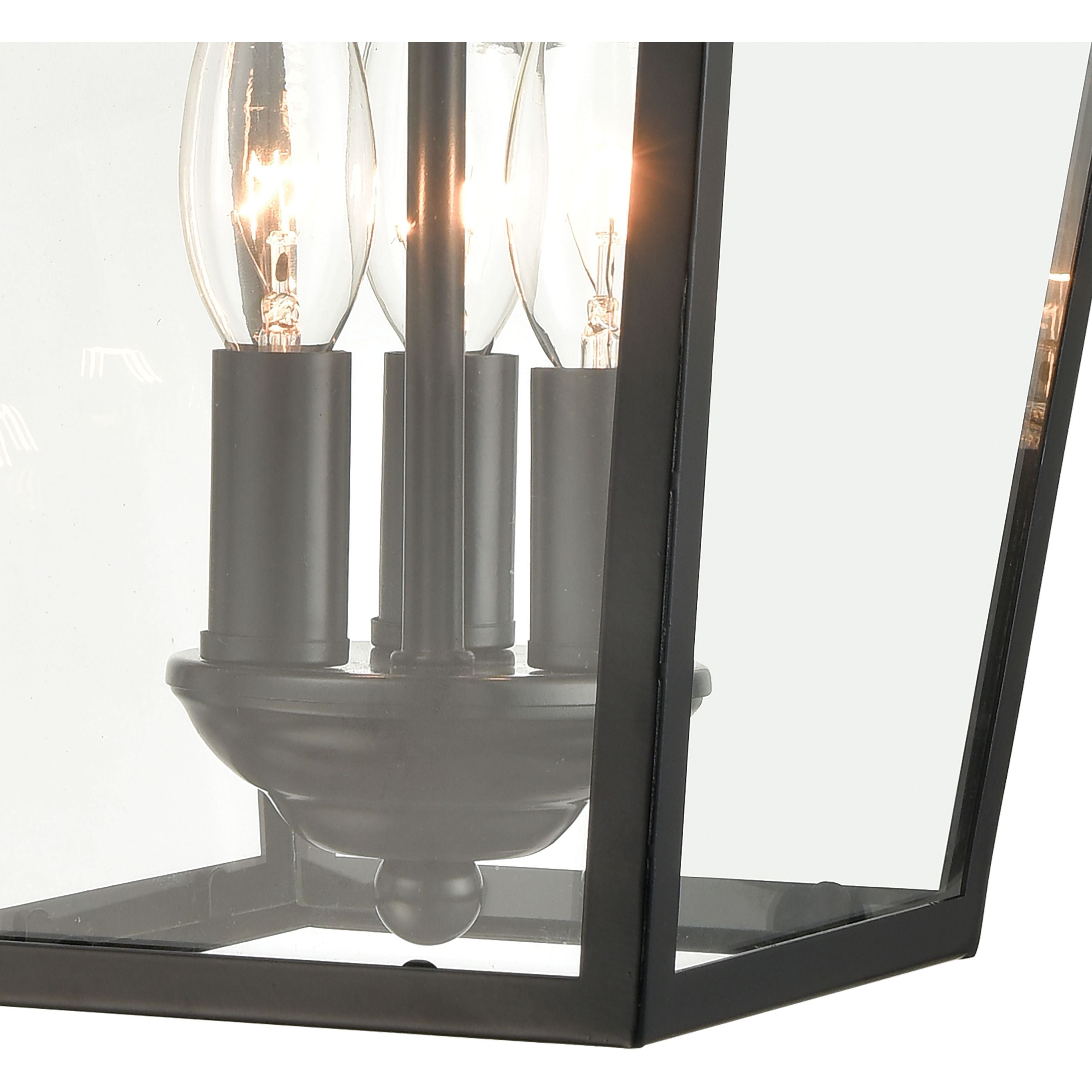 Main Street 16" High 3-Light Outdoor Sconce