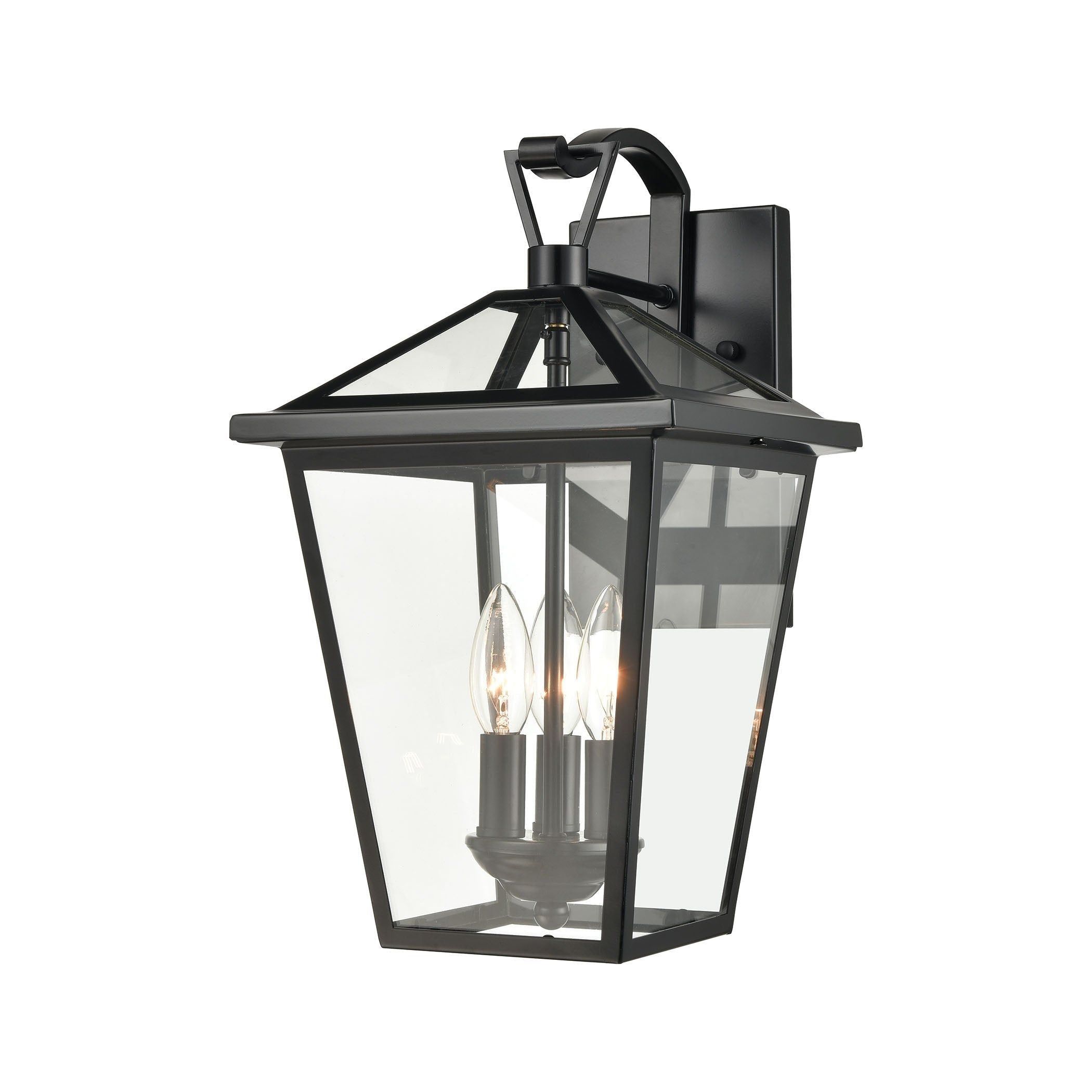 Main Street 16" High 3-Light Outdoor Sconce