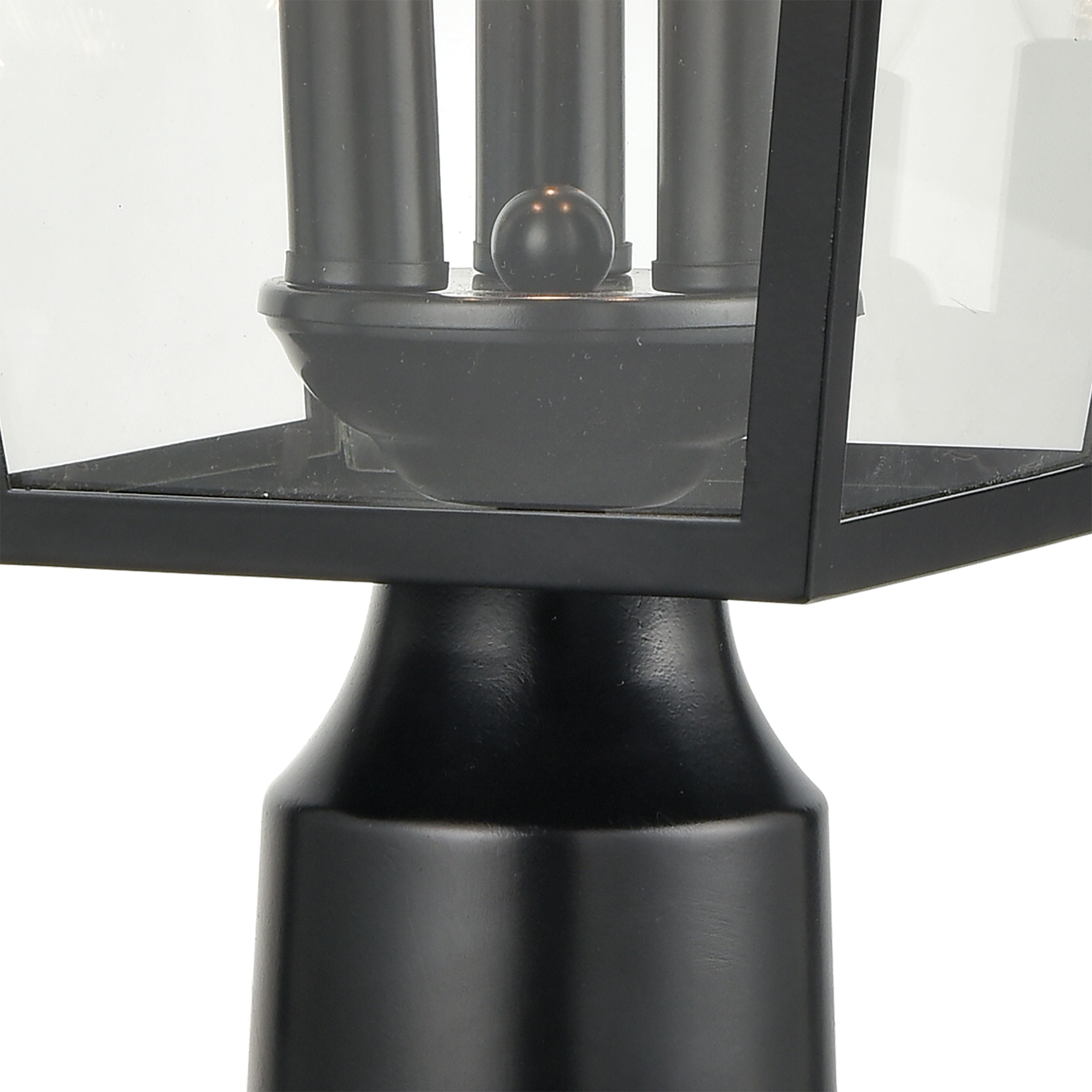 Main Street 19" High 3-Light Outdoor Post Light