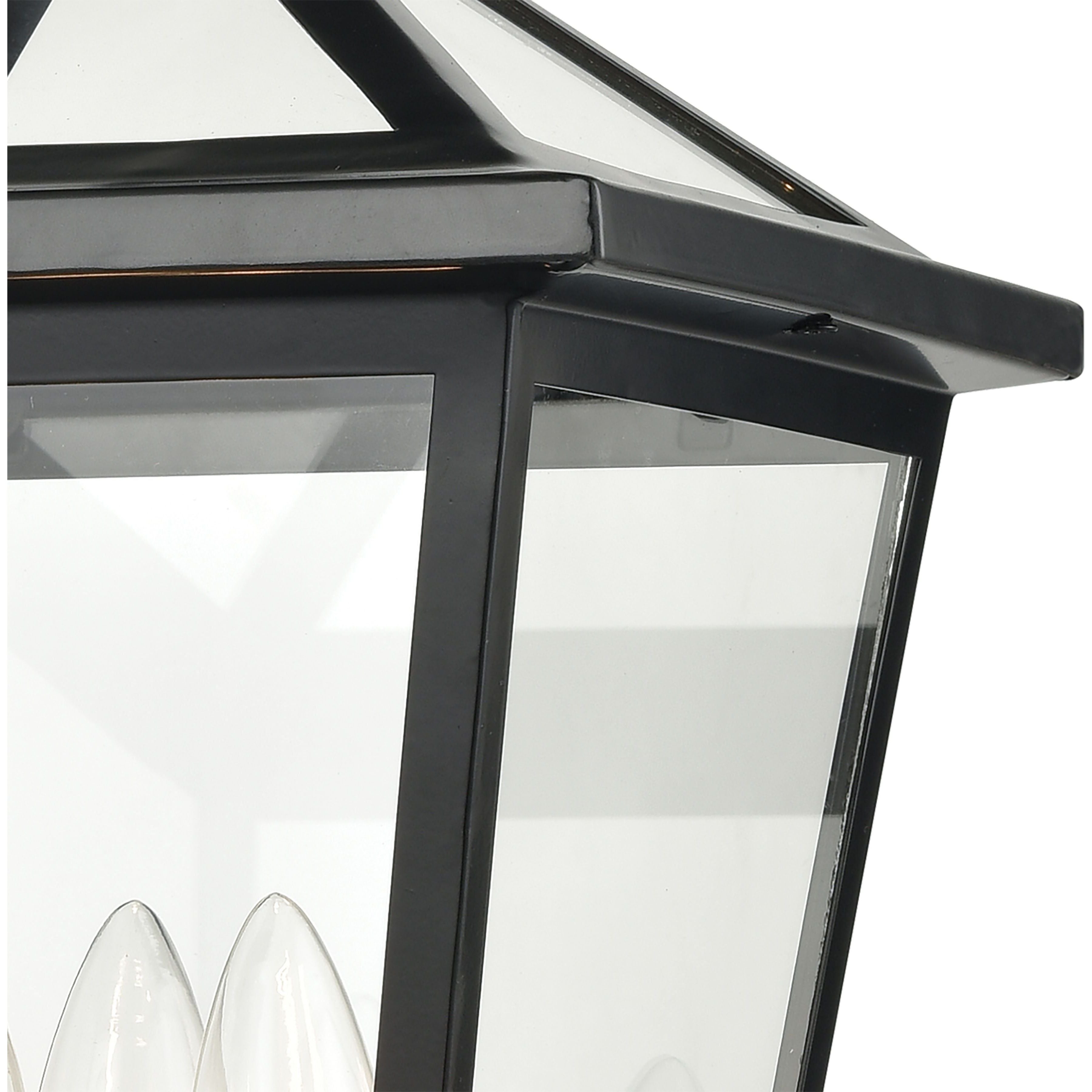 Main Street 19" High 3-Light Outdoor Post Light