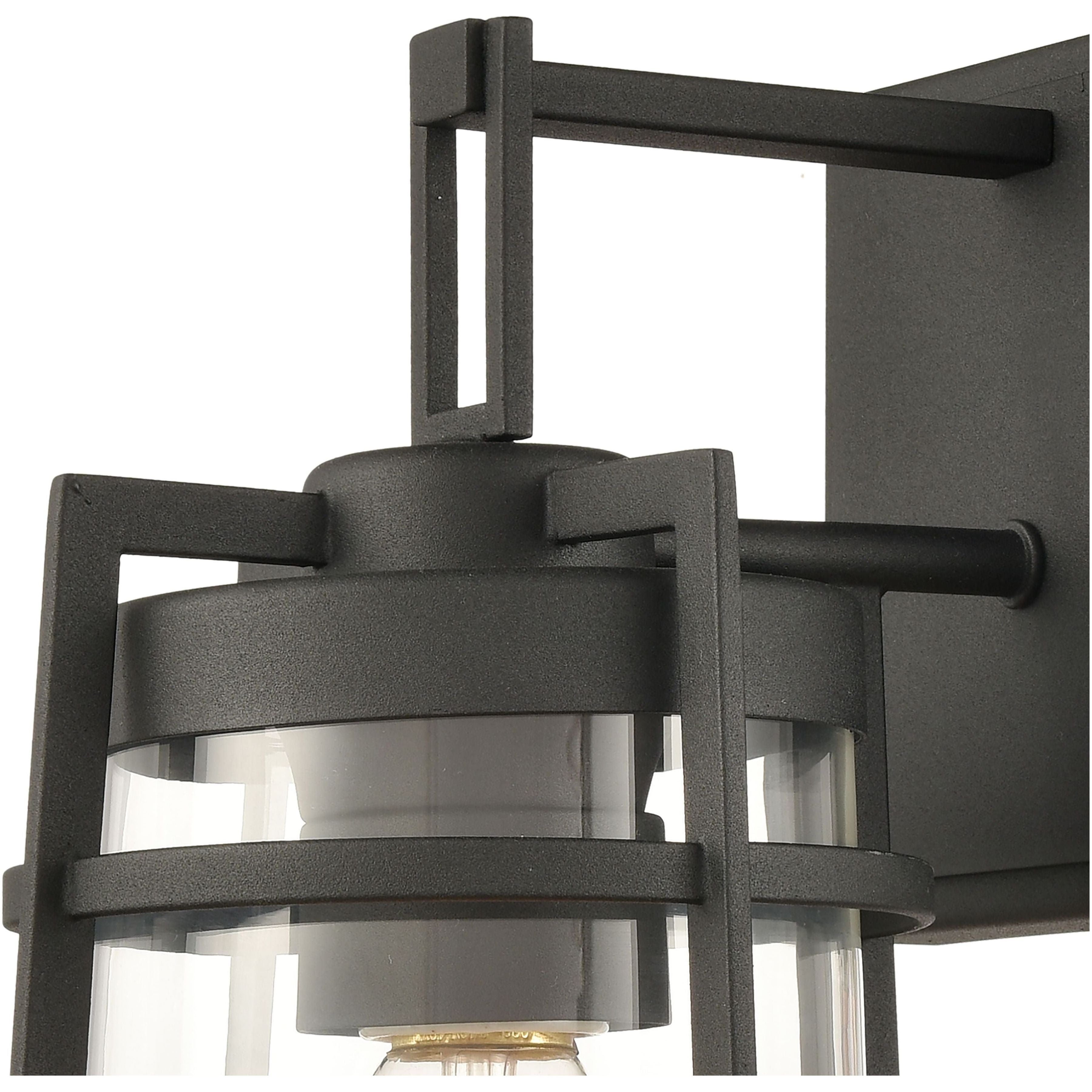 Crofton 12" High 1-Light Outdoor Sconce