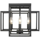 Z-Lite - Titania 4-Light Flush Mount - Lights Canada
