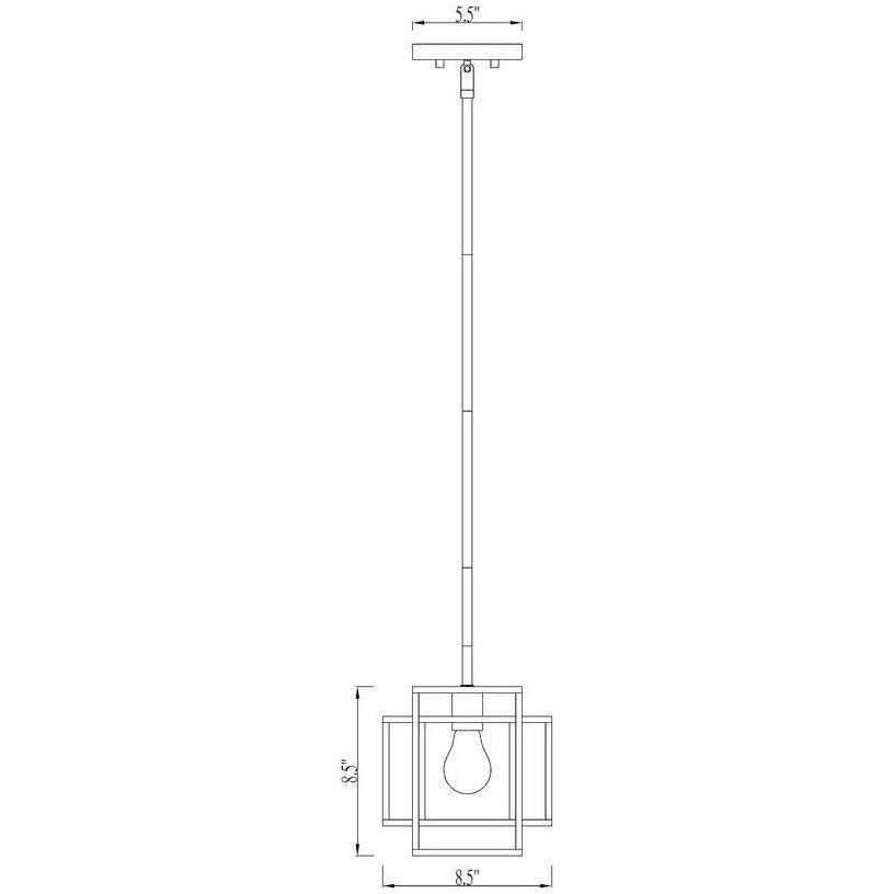 Z-Lite - Titania 1-Light Mini Pendant - Lights Canada