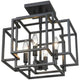 Z-Lite - Titania 4-Light Semi Flush Mount - Lights Canada