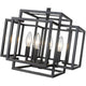 Z-Lite - Titania 4-Light Semi Flush Mount - Lights Canada