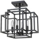Z-Lite - Titania 4-Light Semi Flush Mount - Lights Canada