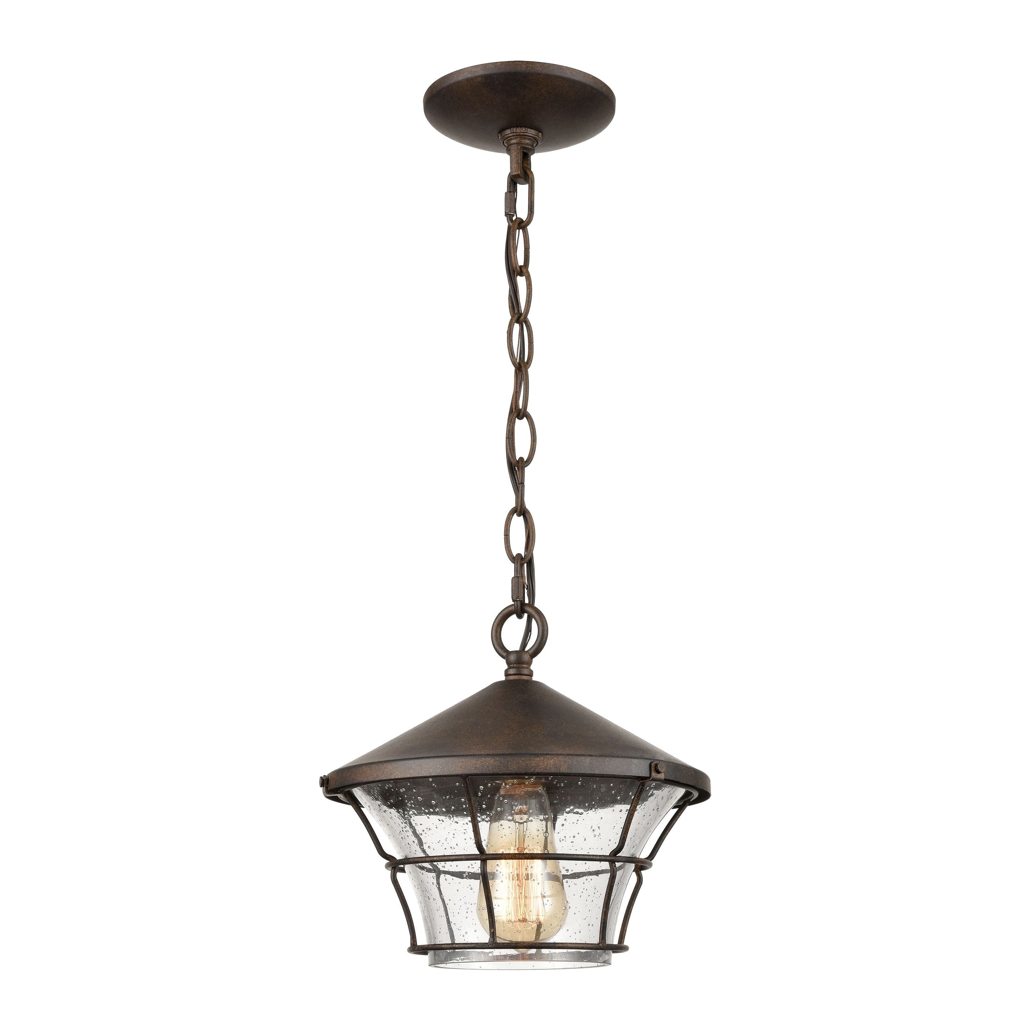 Gavin 10" Wide 1-Light Outdoor Pendant