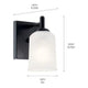 Shailene 5" 1-Light Wall Sconce