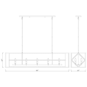 Z-Lite - Euclid 10-Light Chandelier - Lights Canada