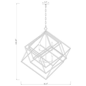 Z-Lite - Euclid 10-Light Chandelier - Lights Canada