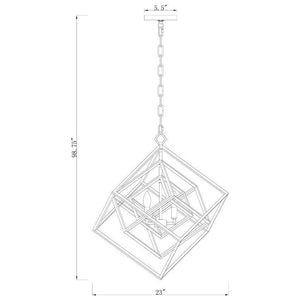 Z-Lite - Euclid 3-Light Chandelier - Lights Canada