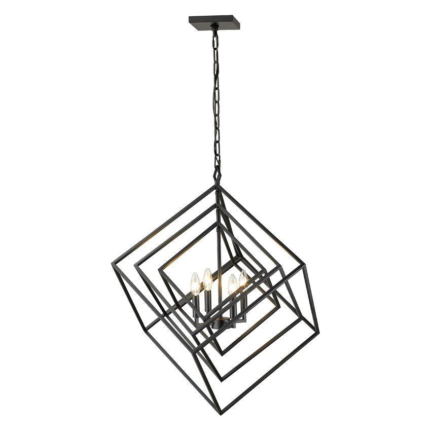 Z-Lite - Euclid 4-Light Chandelier - Lights Canada