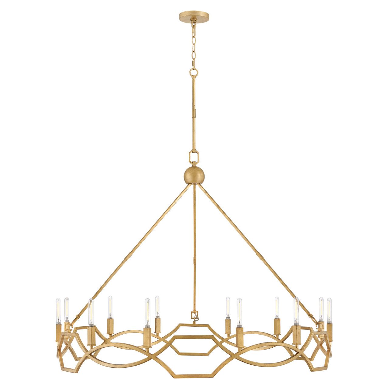 Leona 12-Light Large Chandelier