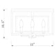 Z-Lite - Euclid 4-Light Flush Mount - Lights Canada