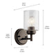 Winslow 9.25" 1-Light Wall Sconce