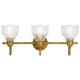 Avery 24" 3-Light Vanity Light