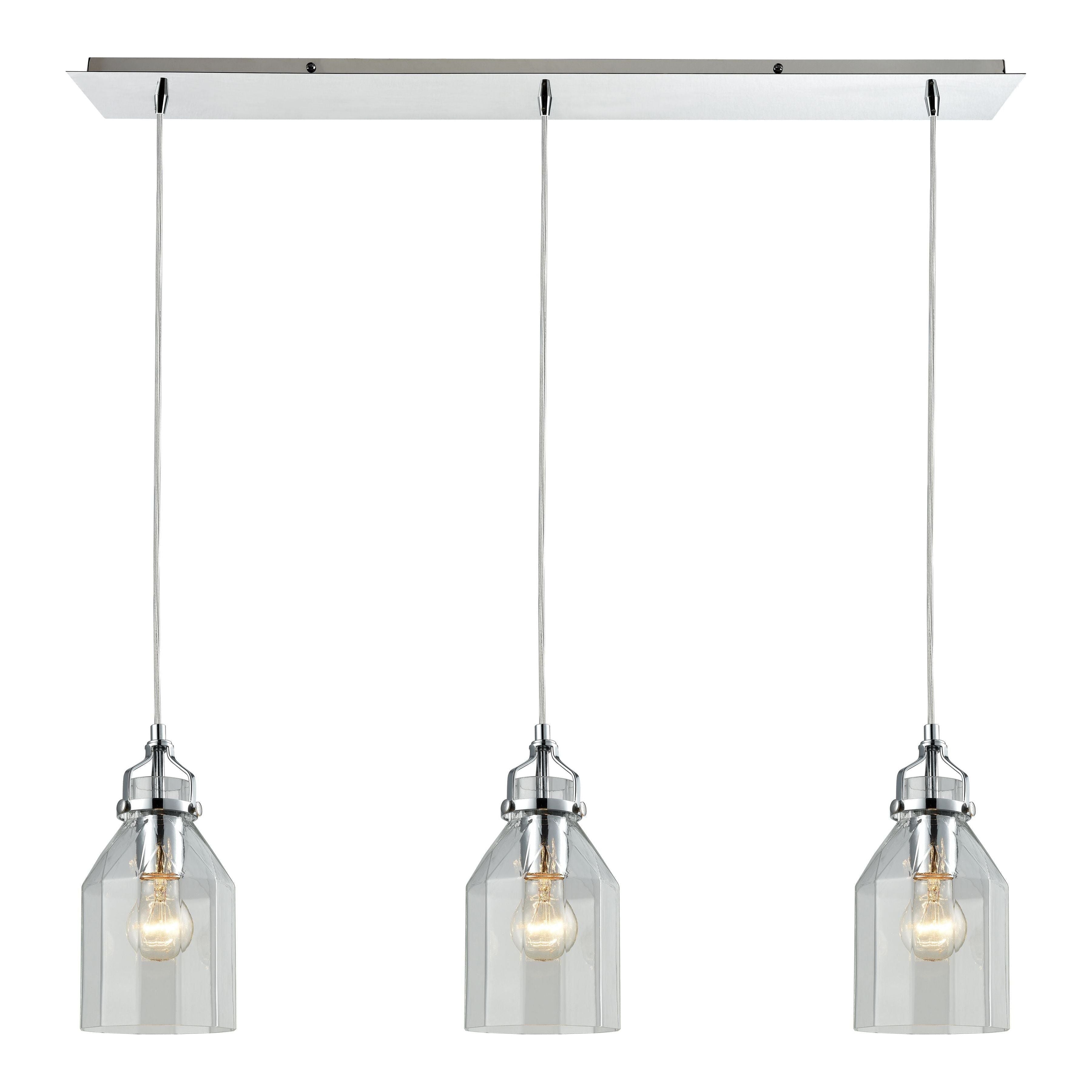 Danica 36" Wide 3-Light Pendant