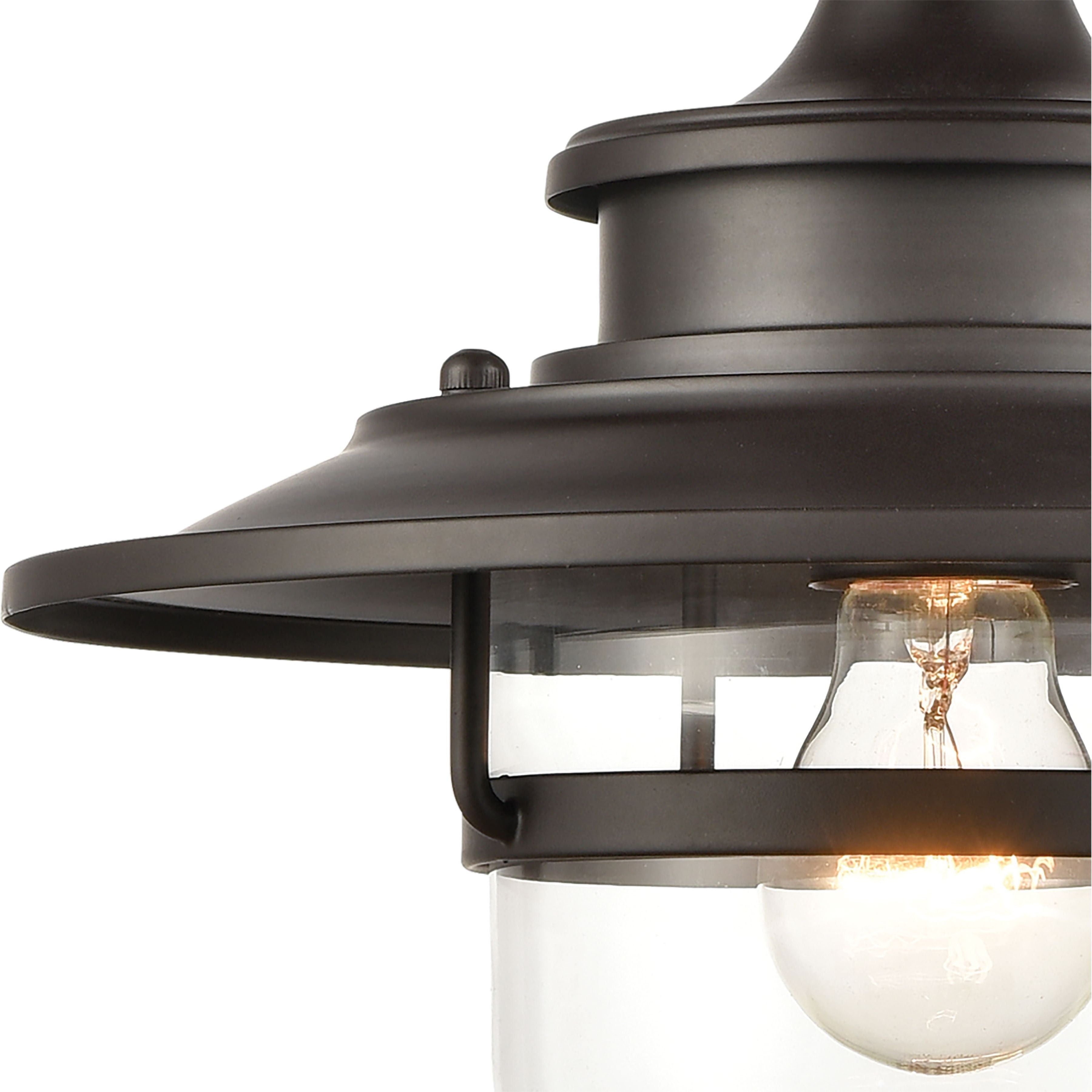 Renninger 11" Wide 1-Light Outdoor Pendant