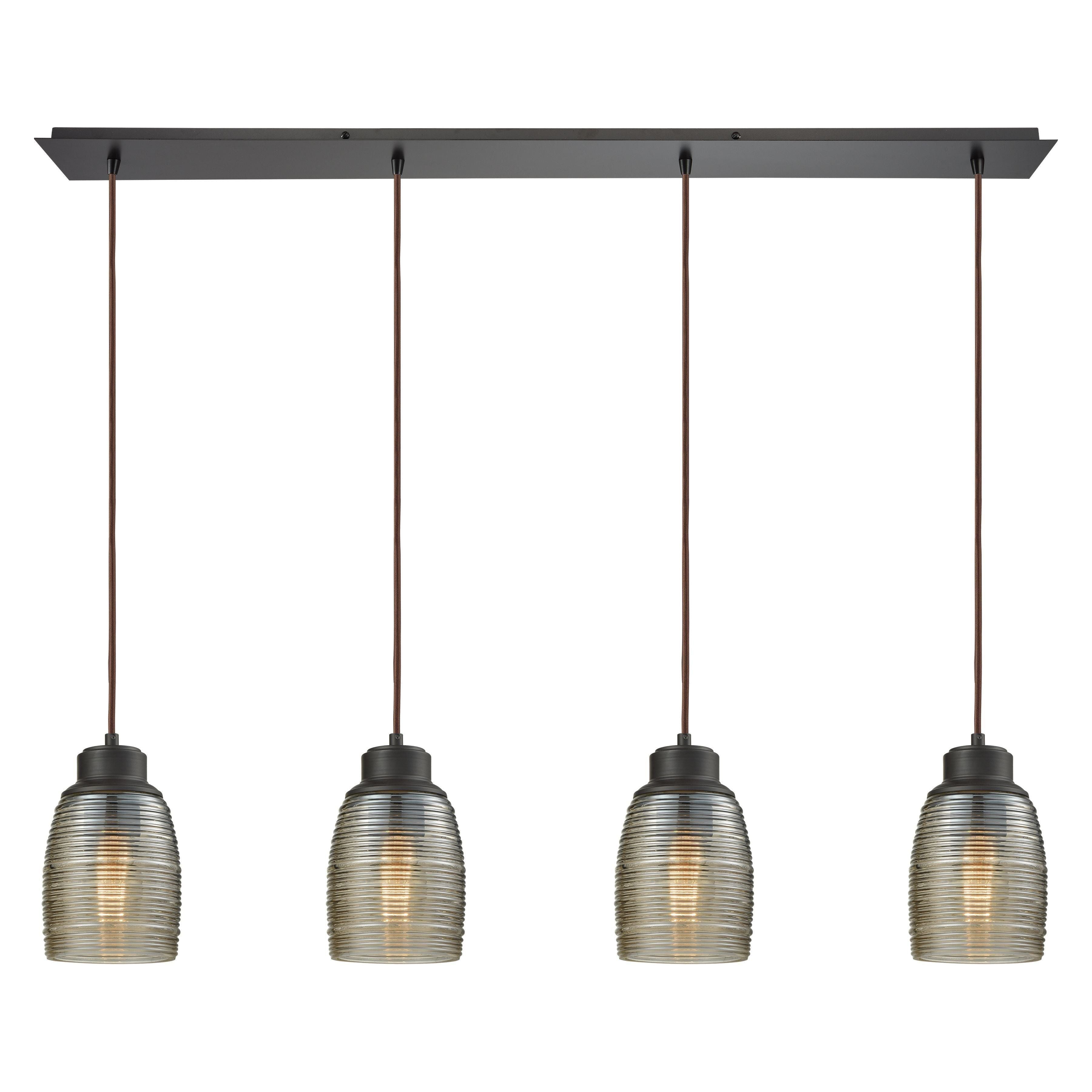 Muncie 46" Wide 4-Light Pendant