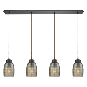 Muncie 46" Wide 4-Light Pendant