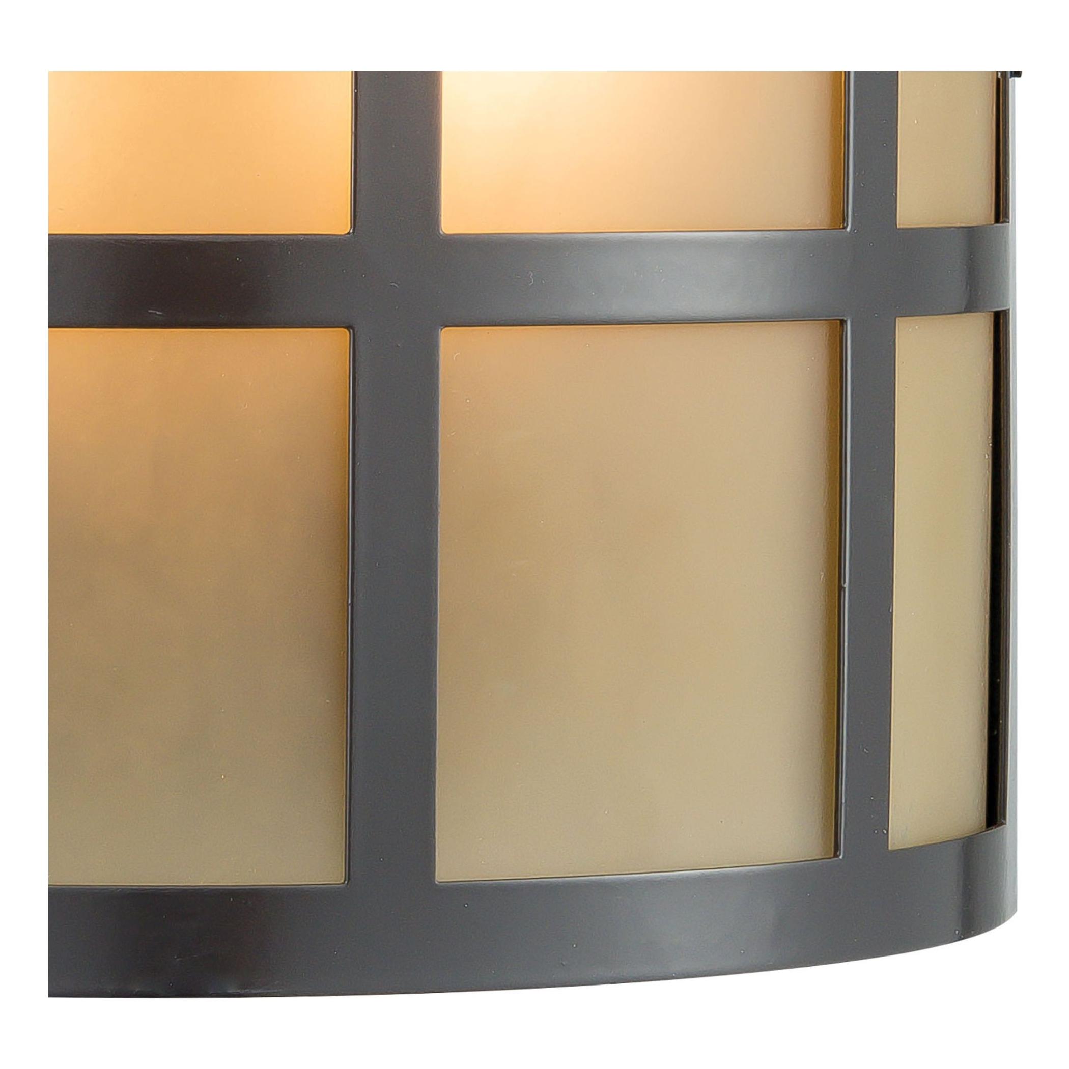 Hooper 8" High 2-Light Outdoor Sconce