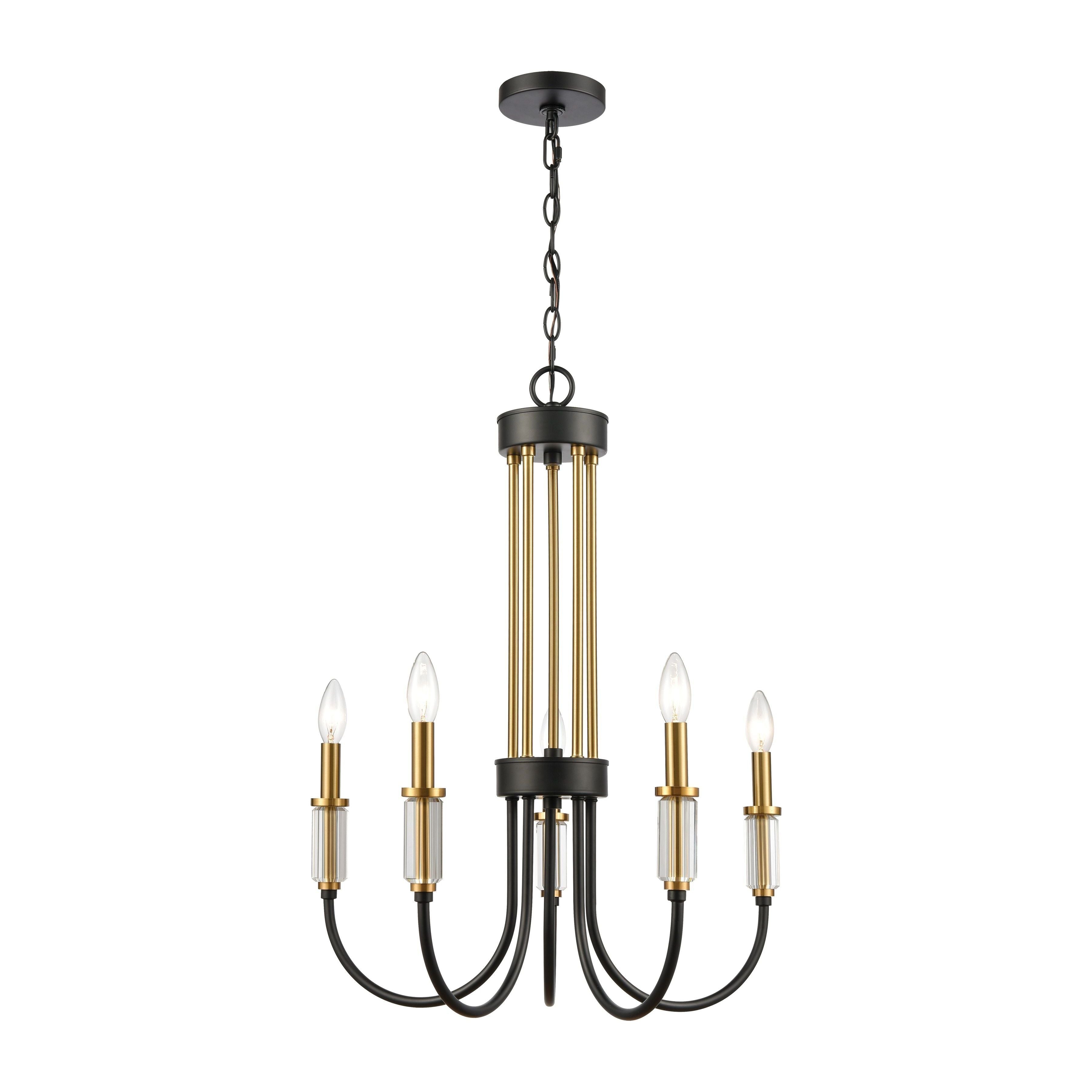 Glendon 22" Wide 5-Light Chandelier