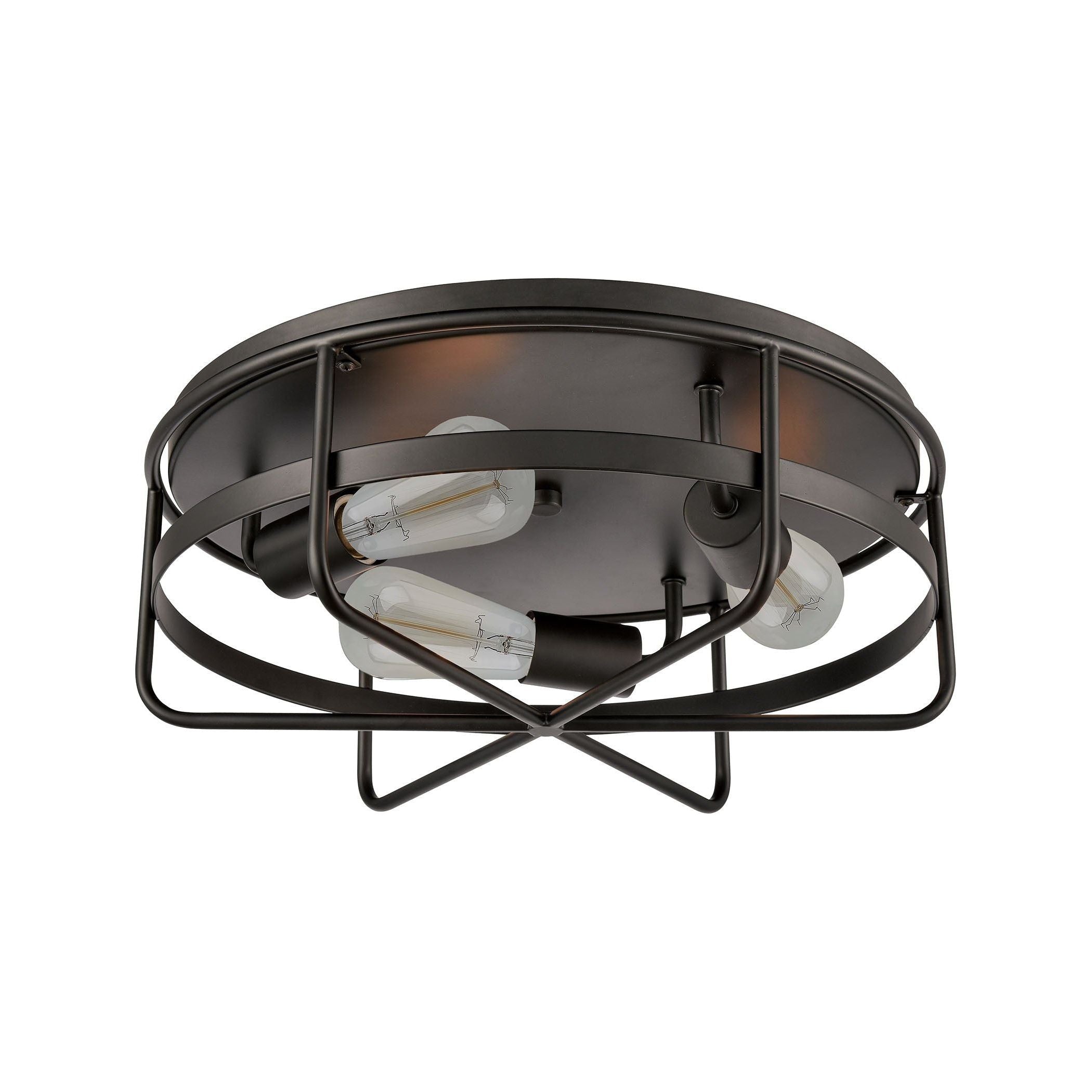 Wickshire 16" Wide 3-Light Flush Mount