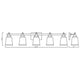 Bohin 5-Light Vanity