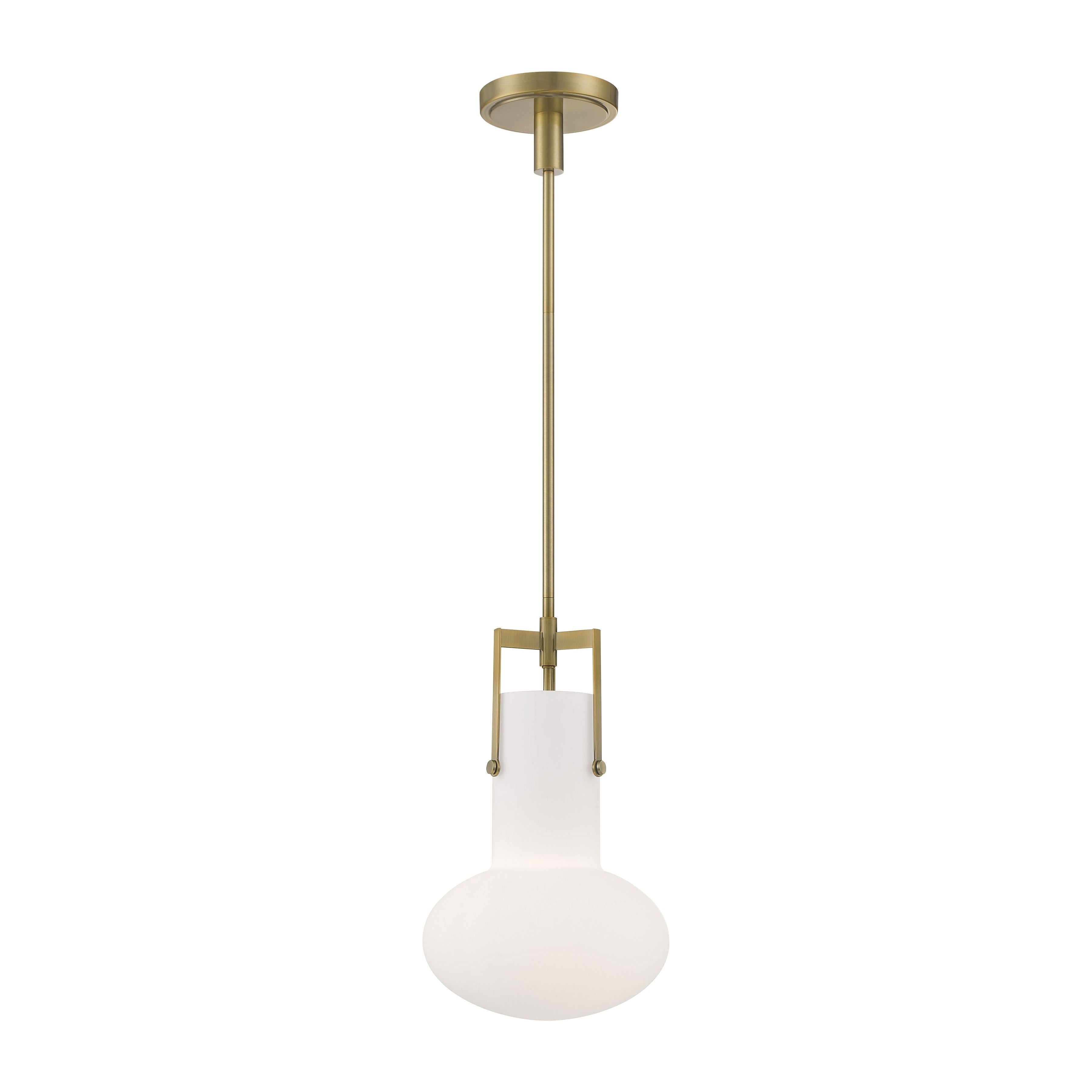 Izel 1-Light Glass Pendant