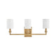 Moore 3-Light Medium Sconce