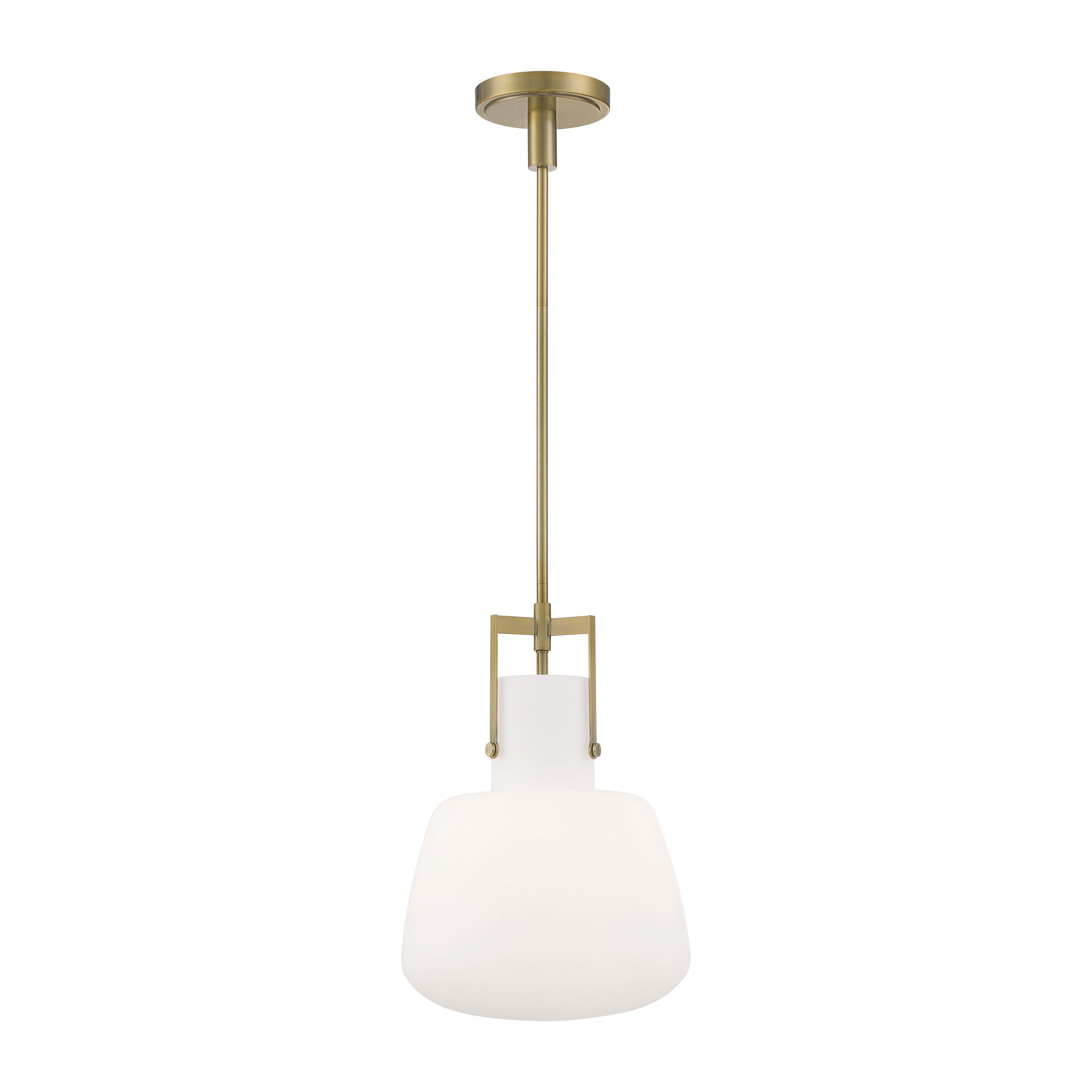 Izel 1-Light Glass Pendant