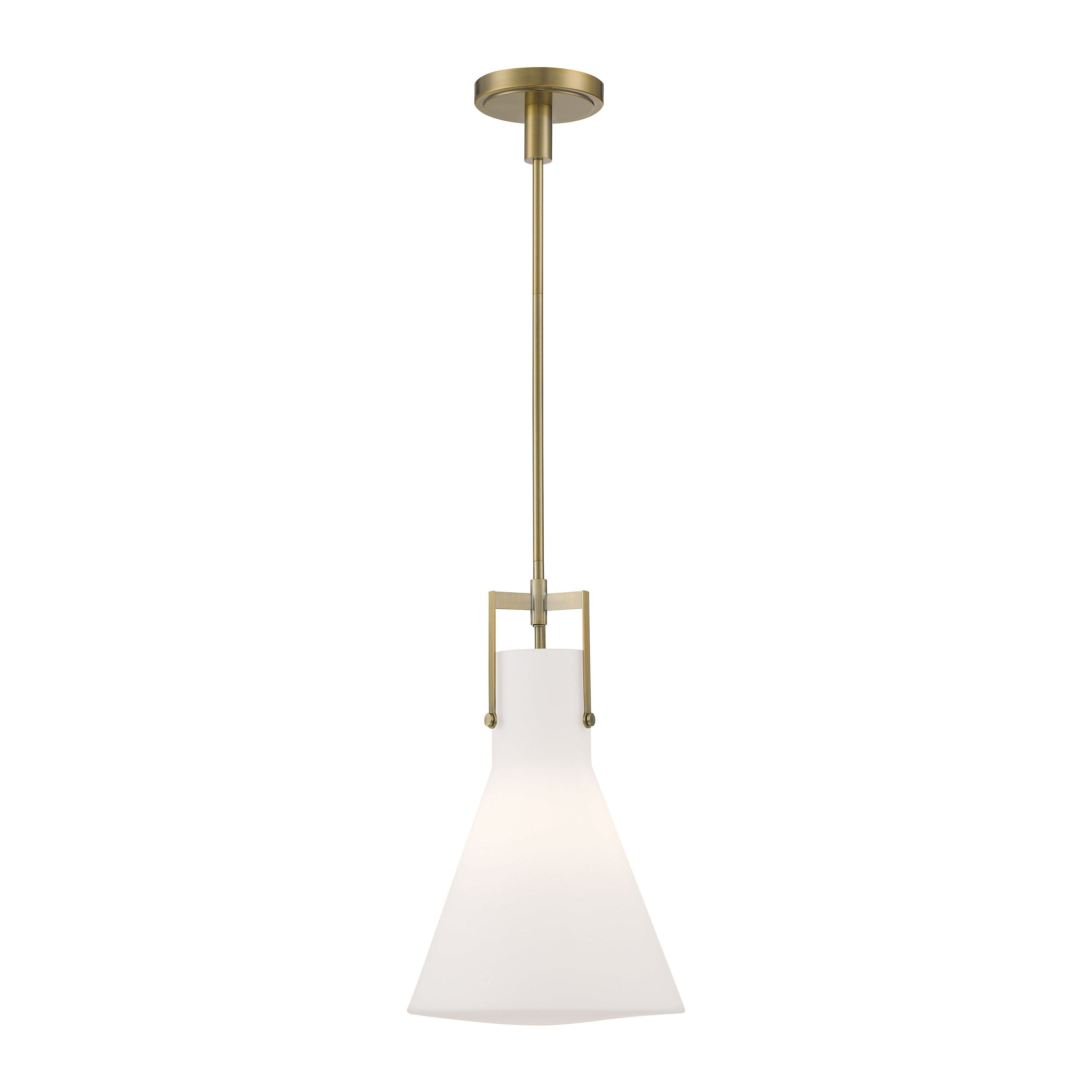 Izel 1-Light Glass Pendant