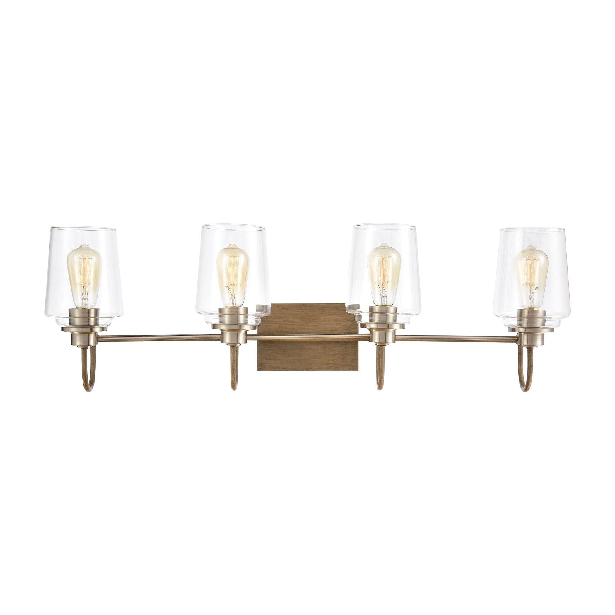 Bakersfield 35" Wide 4-Light Vanity Light