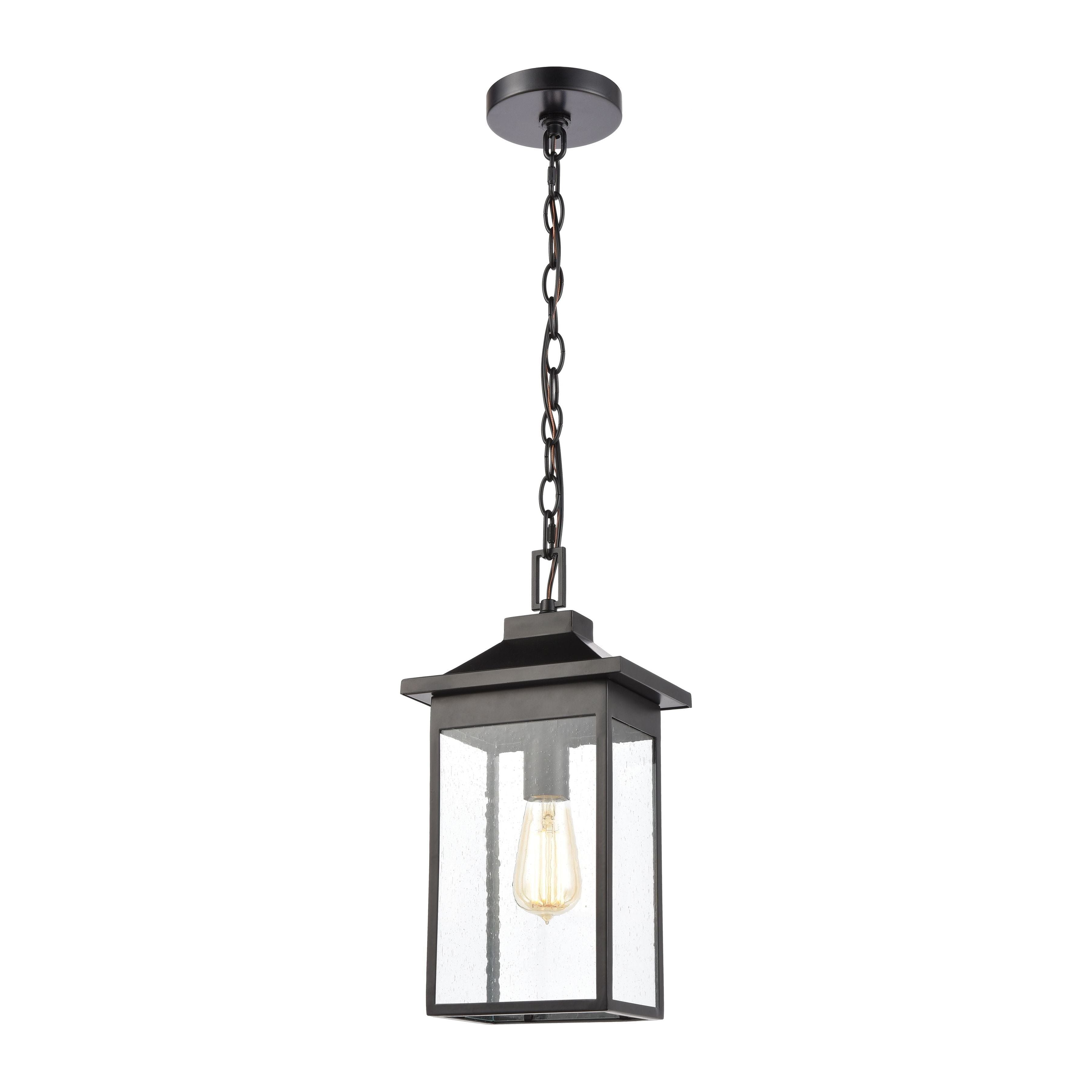 LampLighter 8" Wide 1-Light Outdoor Pendant