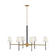 Saunders 6-Light Medium Linear