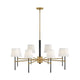 Saunders 8-Light Large Chandelier
