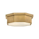 Facet Medium Flush Mount