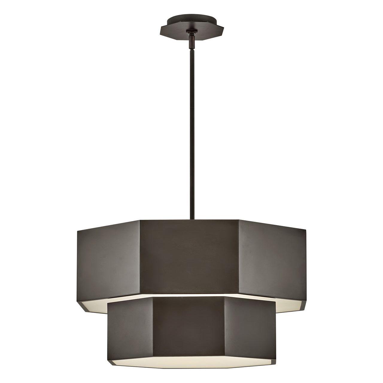 Facet 7-Light Medium Convertible Chandelier