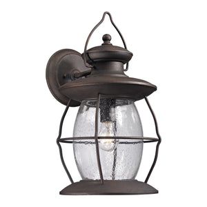 Village Lantern 18" High 1-Light Outdoor Sconce