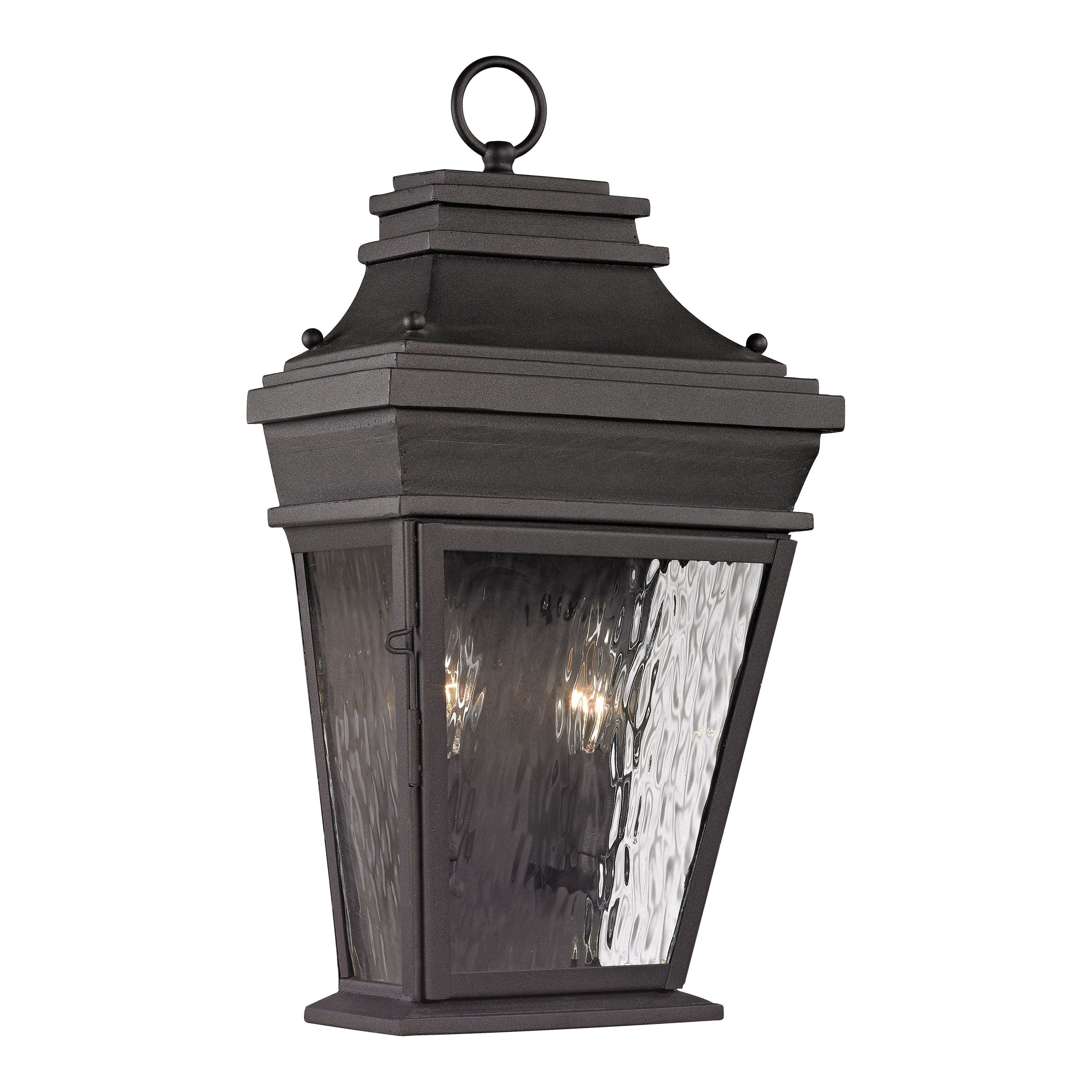 Forged Provincial 18" High 2-Light Outdoor Sconce