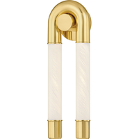 Zeme 2-Light Wall Sconce