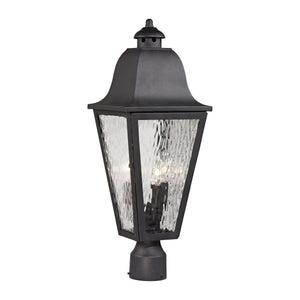 Forged Brookridge 23" High 3-Light Outdoor Post Light